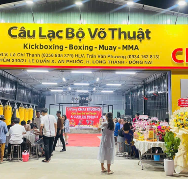 CLB Võ Thuật K-Club học boxing long thành đồng nai